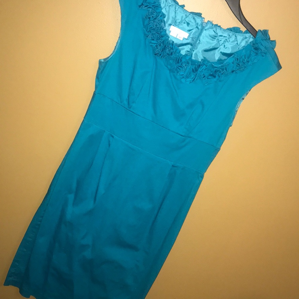 Turquoise Midi Dress